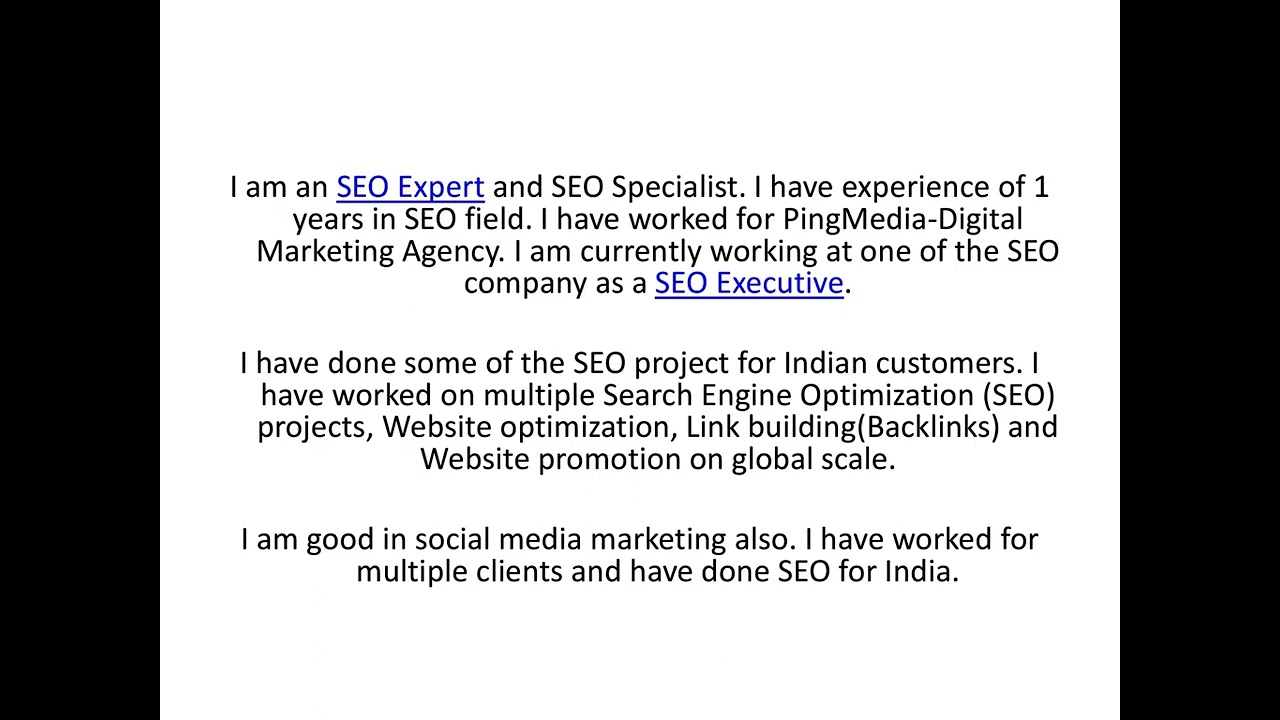 SEO Expert In Agra | SEO Expert - Iliyas Khan | SEO Expert In India