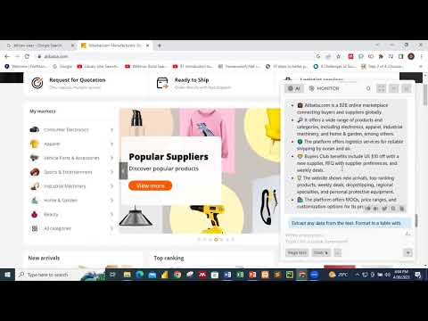 ChatGPT + Search Engine Optimization for Market Analytics