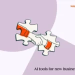 ai tools for new businesses represented by a puzzle piece