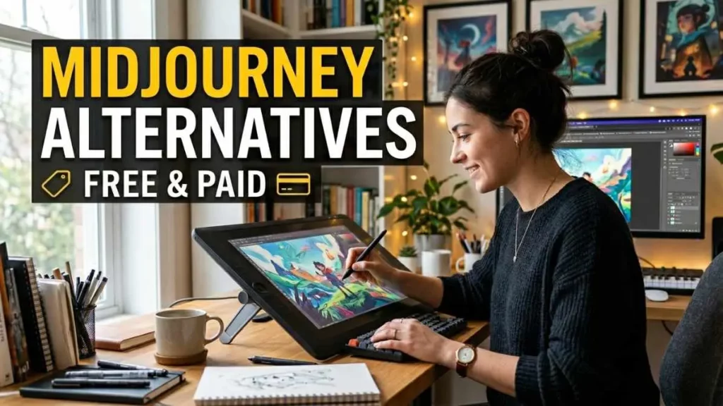Best Midjourney Alternatives for AI Image Generation in 2026